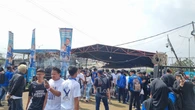 Laga Pamungkas Liga 1 Persib vs Persis, Bobotoh Mulai Memadati Stadion GBLA