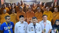 Bhikkhu Thudong Tiba di Jateng, Disambut Gubernur Luthfi, Siap Kawal Rangkaian Waisak