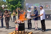 Bea Cukai Sidoarjo Sita 23,8 Miliar Batang Rokok Ilegal dari Januari-Agustus 2025