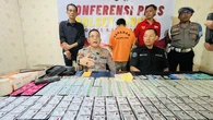 Polsek Cinere Amankan Ribuan Obat G dari Penjual Berkedok Konter Pulsa