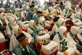 3 Ribu Calhaj dari 3 Kabupaten Ikuti Manasik Haji di BIJB Kertajati