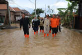 Redam Dampak Banjir, BNPB Percepat Perbaikan Tanggul Jebol di Ponorogo