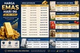Update Harga Emas dan Perak Sore Ini Minggu 26 Juli 2026, Cek Daftar Lengkapnya di Sini!