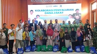 HUT ke-80 TNI: Kodim 0606 Kota Bogor Bersama PT Adev dan Tazkia Bagikan 1.000 Sembako