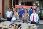 Komplotan Pencopet Asal Cirebon Ditangkap di Temanggung, 25 Ponsel jadi Barang Bukti