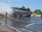 Kronologi Bus Haryanto Terbakar di Tol Semarang-Batang, Diduga Akibat Pecah Ban