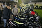 Bubarkan Konvoi di Mojokerto, Polisi Temukan Petasan dan Celurit, 80 Pemuda Ditangkap