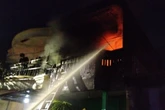 Rumah 2 Lantai di Tambaksari Surabaya Hangus Terbakar, Diduga Korsleting