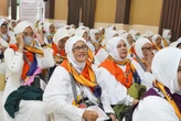 JCH Gelombang Kedua Langsung Kenakan Ihram Saat Masuk Asrama Haji Surabaya