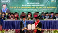 Unissula Kukuhkan Ketua KPPU M. Fanshurullah Asa sebagai Guru Besar Kehormatan
