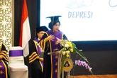 Prof Christin, Psikolog yang Bikin Aplikasi Anti-Galau Dikukuhkan jadi Guru Besar SCU