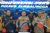 Geng ‘Misteri People’ Bikin Ulah di Purbalingga, Celurit & Golok Jadi Bukti