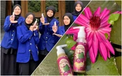 5 Mahasiswa UNY Bikin Sabun Cair dari Umbi Bit dan Sereh Wangi