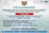 Sistem Buka Tutup Diterapkan di Jembatan Tumbang Nusa Selama Perbaikan