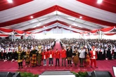 PKKMB 2025, 2.851 Maba Untag Surabaya Berikrar Tolak Narkoba Hingga Plagiarisme
