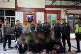 8 Pemuda di Surabaya Diringkus Polisi Saat Hendak Tawuran, 2 Sajam Disita
