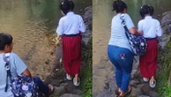 Siswi SD Semarang Viral, Tetap Semangat Belajar Meski Akses Rumah Ditutup karena Konflik Lahan