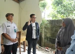 Tinjau Rumah Warga Nyaris Ambruk, Wawalkot Tangsel Instruksikan Bangun Baru
