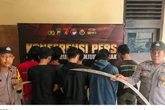 Viral! Gangster Surabaya Saling Serang Pakai Molotov, 9 Remaja Ditangkap