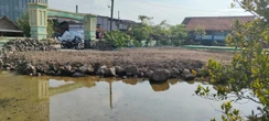 SDN Sriwulan 1 Sayung Terdampak Rob, ESDM Jateng Salurkan Bantuan Urugan
