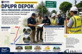 DPUPR Depok Mulai Pengukuran Lapangan untuk Rekonstruksi Jalan Enggram dan Jalan Pemuda