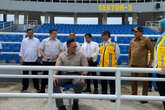 AHY Sebut Renovasi Sejumlah Stadion di Jatim untuk Penuhi Standar FIFA