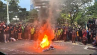 Ribuan Mahasiswa Geruduk Kantor Gubernur Jateng, Sampaikan Panca Tuntutan Rakyat
