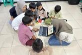 Robot CubeBot Karya Mahasiswa UMM, Solusi Cerdas Kurangi Main HP pada Anak