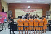 Polda Jatim Tangkap 997 Orang dalam Kasus Kerusuhan Demo di 10 Daerah