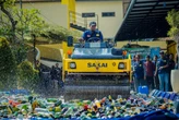 17.109 Botol Miras Dimusnahkan Forkopimda Kota Bogor