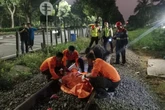 Pria Tanpa Identitas Tewas Tertabrak Kereta di Jalam Ahmad Yani, Begini Ciri-Cirinya