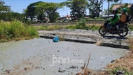Semburan Lumpur Hitam Gegerkan Warga Semarang