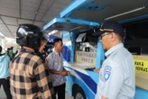 Puluhan Bus Terjaring Operasi Gabungan di Jogja