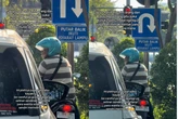 Viral Pemotor di Surabaya Ketuk Kaca Mobil Minta-Minta Uang, Meresahkan