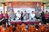 Polresta Banyuwangi Ringkus 17 Pengedar Narkoba, Sita 2 Kg Sabu-Sabu