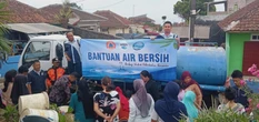 Sebelum Longsor, Sumber Air Bersih Kampung Cipondok dari Bantuan Aqua