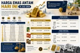 Update Harga Emas dan Perak Antam 16 Juli 2026: Ukuran 0,5 Gram hingga 1 Kilogram, Lengkap!