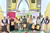 120 Anak TPQ di Kediri Terima Bantuan Pendidikan dan Gizi dari YBM PLN