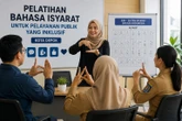 Pemkot Depok Latih 260 ASN Kuasai Bahasa Isyarat untuk Wujudkan Pelayanan Publik Inklusif