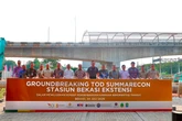 Stasiun Bekasi Ekstensi Mulai Dibangun, AHY Dorong Pengembangan Kawasan Berbasis TOD