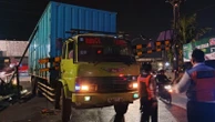 Portal Simpang Jerakah Patah Dihantam Truk Tronton, Sopir Jalani Tes Urine