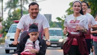 Momen Gubernur Jateng Ahmad Luthfi Ikut Sukoharjo Spektakuler Run