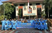 Sekda Depok Lepas 55 Atlet Pelajar ke Popwilda Jawa Barat 2026, Targetkan Lolos ke Popda