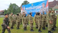 Berbaju Loreng, ASN & Wakil Kepala Daerah di Jateng Ikuti Retret, Gubernur Luthfi: Jangan Gontok-gontokan