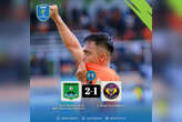 Persekabpas Tumbangkan PSGC 2-1, Menang Lewat Gol Epic Comeback