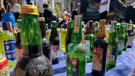 Polda Jateng Musnahkan 227.489 Botol Miras