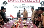 Pasar Rakyat Citayam Resmi Beroperasi, Simbol Kebersamaan Kota Depok-Kabupaten Bogor
