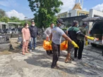 Mayat Membusuk Ditemukan di Area Makam Sleman
