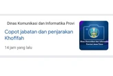 Website Diskominfo Jatim Diretas, Muncul Tulisan Copot Jabatan dan Penjarakan Khofifah