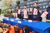 Tangkap 5 Pengedar, Polres Gresik Sita Setengah Kilo Sabu-Sabu & Ratusan Pil Inex